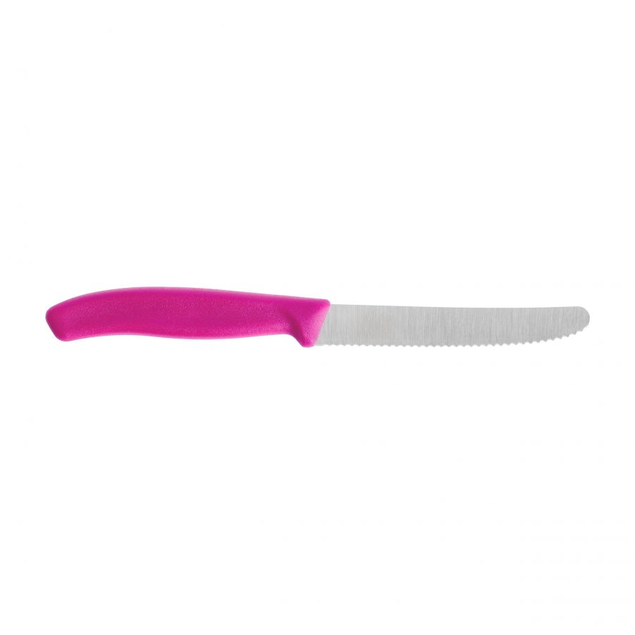 Tomato knife,serrated 11cm pink 6.7836.L115 2/3