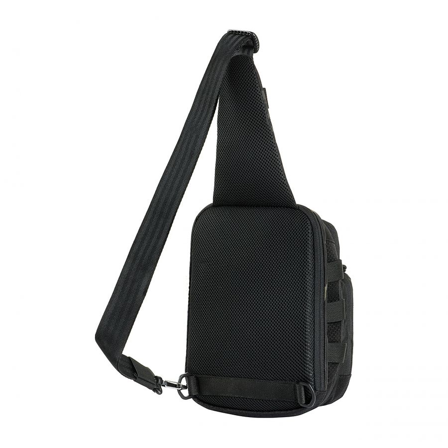 Torebka M-Tac Cross Bag Slim Elite Hex, kamuflaż czarny/czarny 2/7