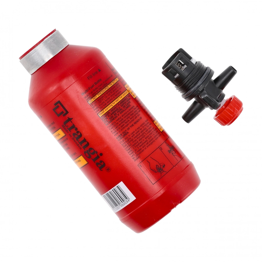 Trangia travel fuel bottle 0.3 red 3/3