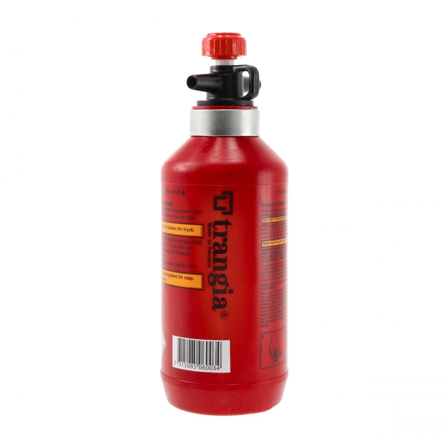 Trangia travel fuel bottle 0.3 red 1/3