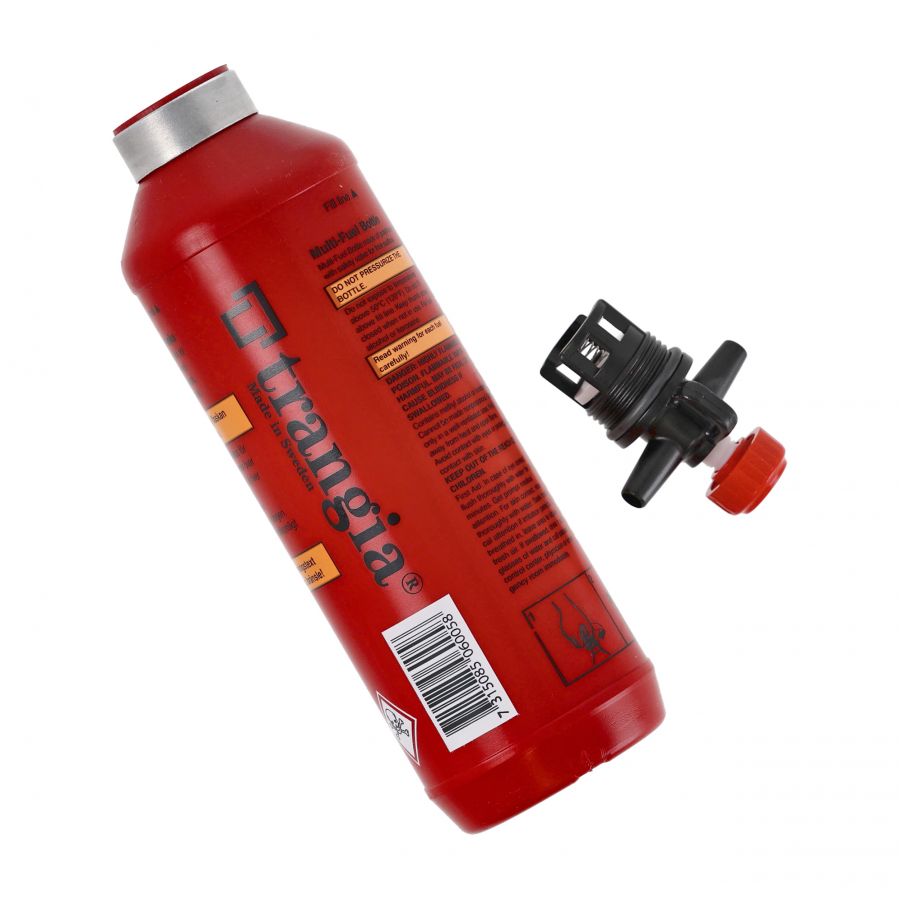 Trangia travel fuel bottle 0.5 red 3/3