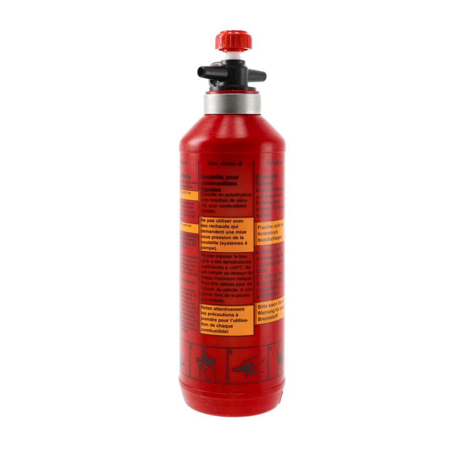 Trangia travel fuel bottle 0.5 red 2/3