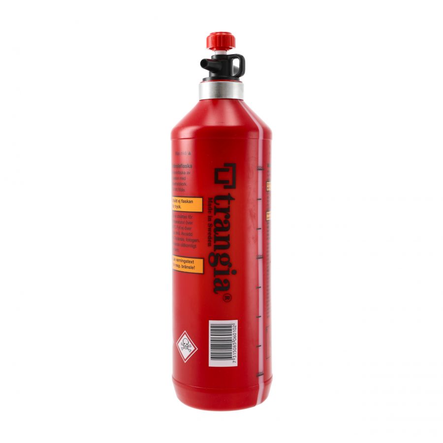 Trangia travel fuel bottle 1.0 red 1/3