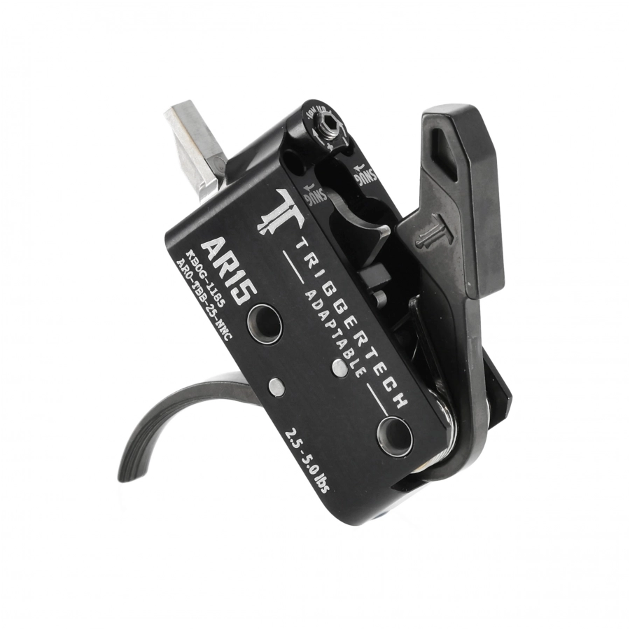 Triggertech AR15 Adaptable Curved Two St. trigger. 3/4