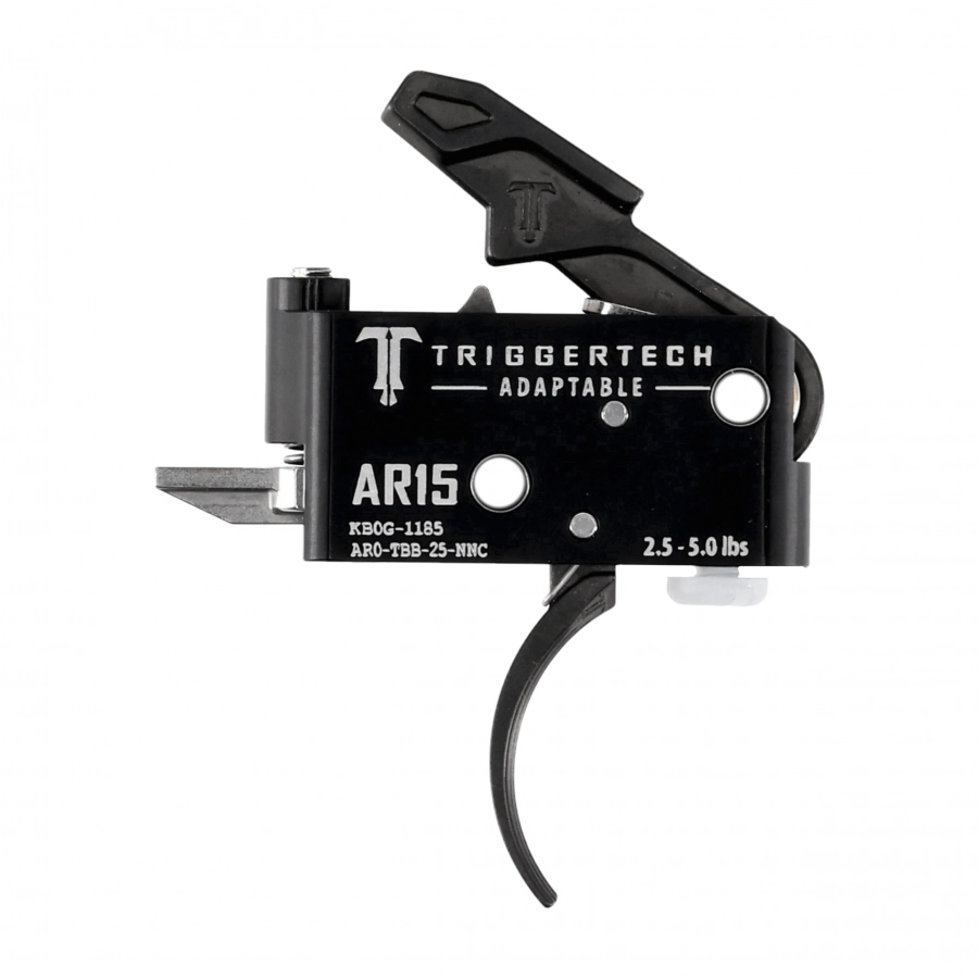 Triggertech AR15 Adaptable Curved Two St. trigger. 1/4