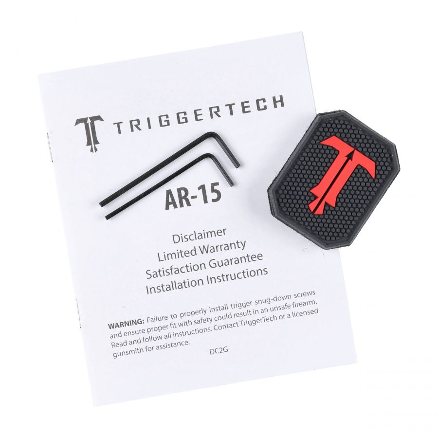 Triggertech AR15 Adaptable Flat Two St. trigger. 4/4