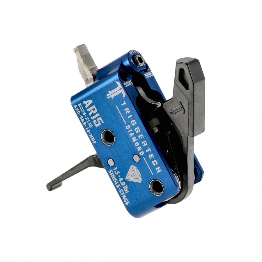 Triggertech AR15 Diamond Flat Single St. trigger. 3/4