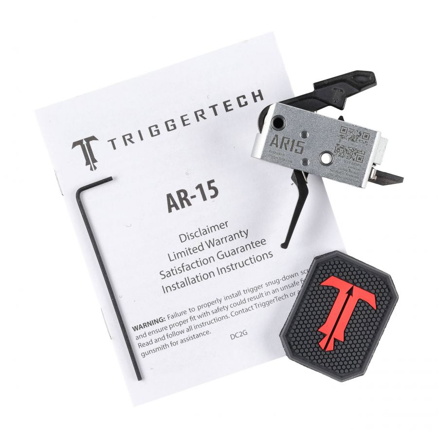 Triggetech AR15 Duty 3.5lb Flat Two St. trigger. 4/4