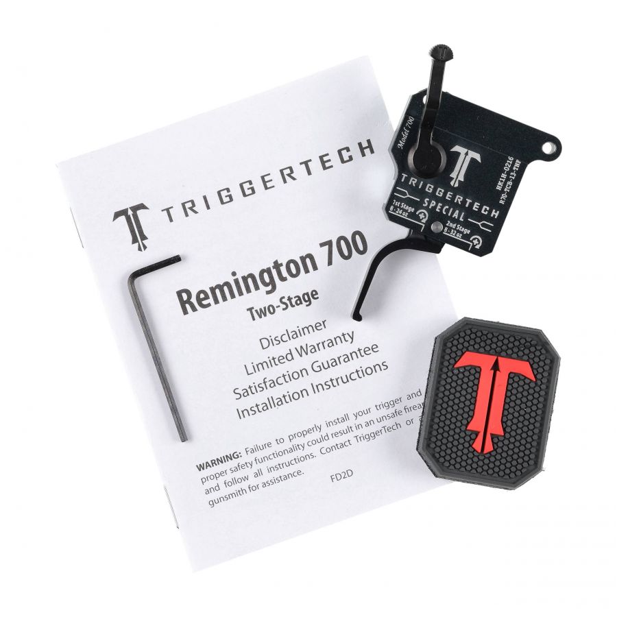 Triggetech Rem700 Special Black Flat Two St. trigger. 4/4
