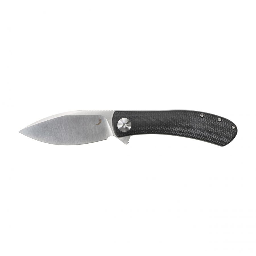Trollsky Knives Mandu black/steel folding knife 1/5