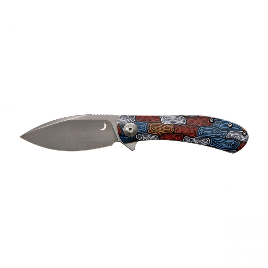 Trollsky Knives Mandu Damascus folding knife 1/5