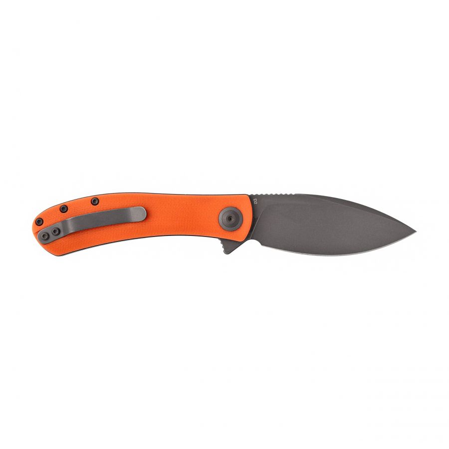 Trollsky Knives Mandu orange G10 folding knife 2/5