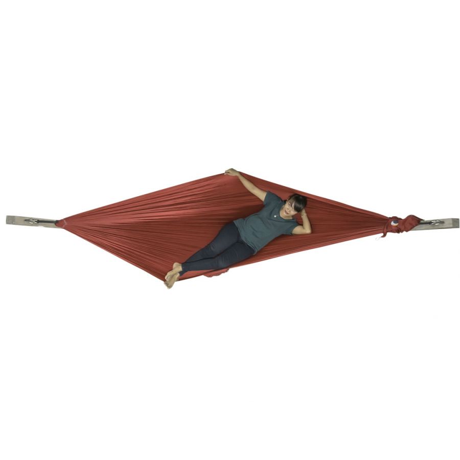 TTTM single person hammock burgundy 3/5