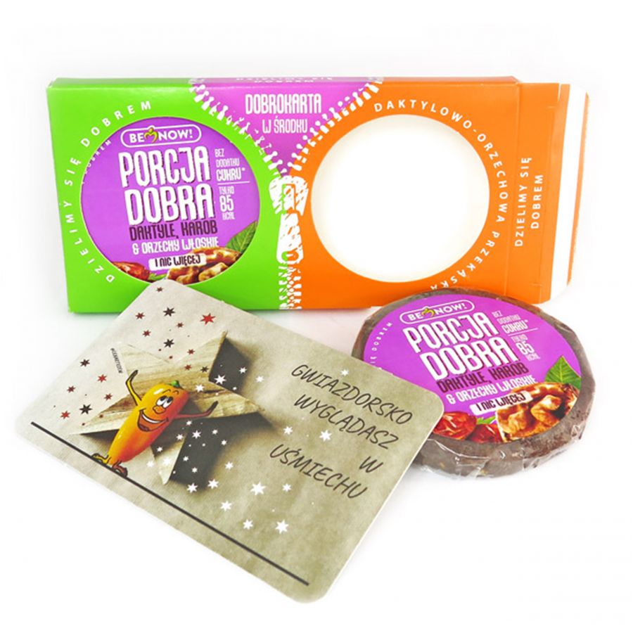 Two-pack Portion of Good with dates and nuts with carob 4/5
