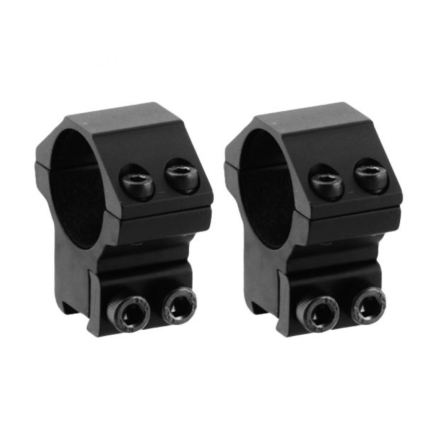 Two-piece medium 1"/11mm Leapers mount 1/4