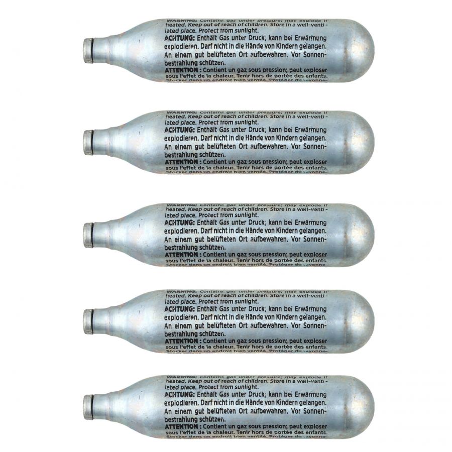 Umarex 12g CO<sub>2</sub> maintenance capsule 5 pcs. 3/6