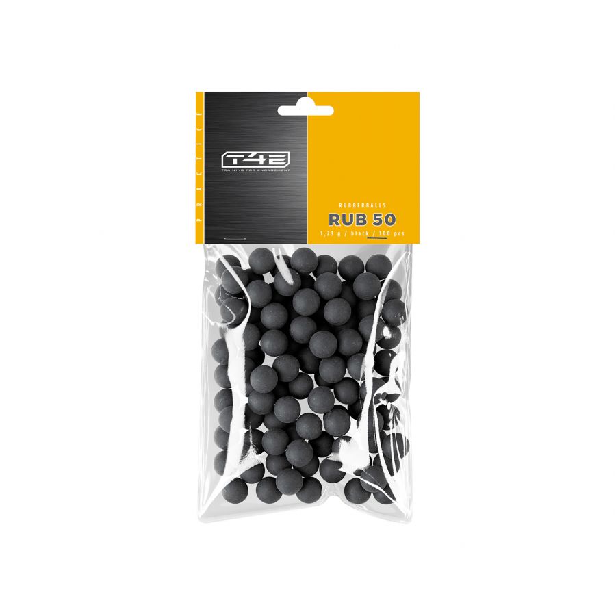 Umarex T4E Practice RUB 50 100 rubber bullets. 1/3