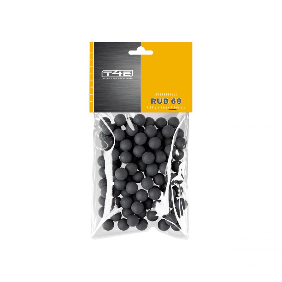 Umarex T4E Practice RUB 68 100 rubber bullets. 1/2