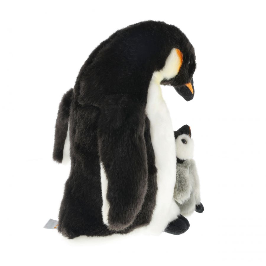 Uni-Toys mascot Penguin with child 26 cm 2/3