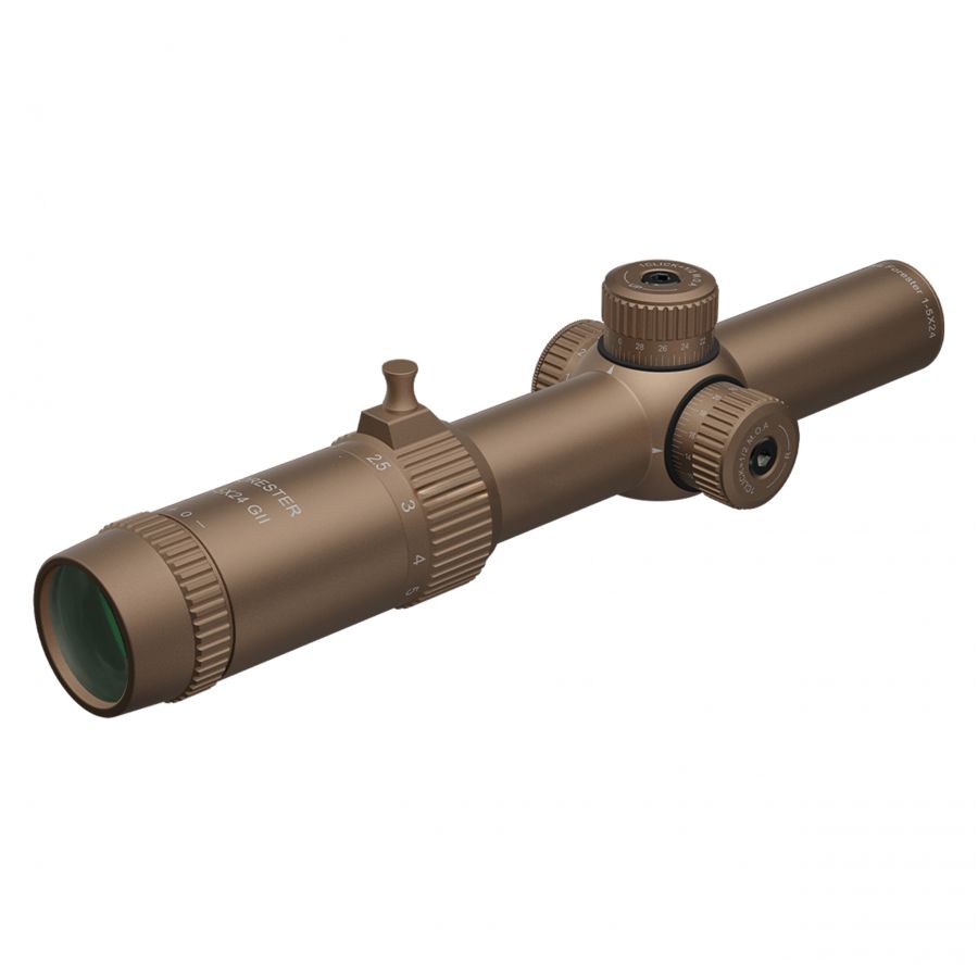 Vector Optics Forester 1-5x24 FDE SFP 30mm spotting scope 4/9