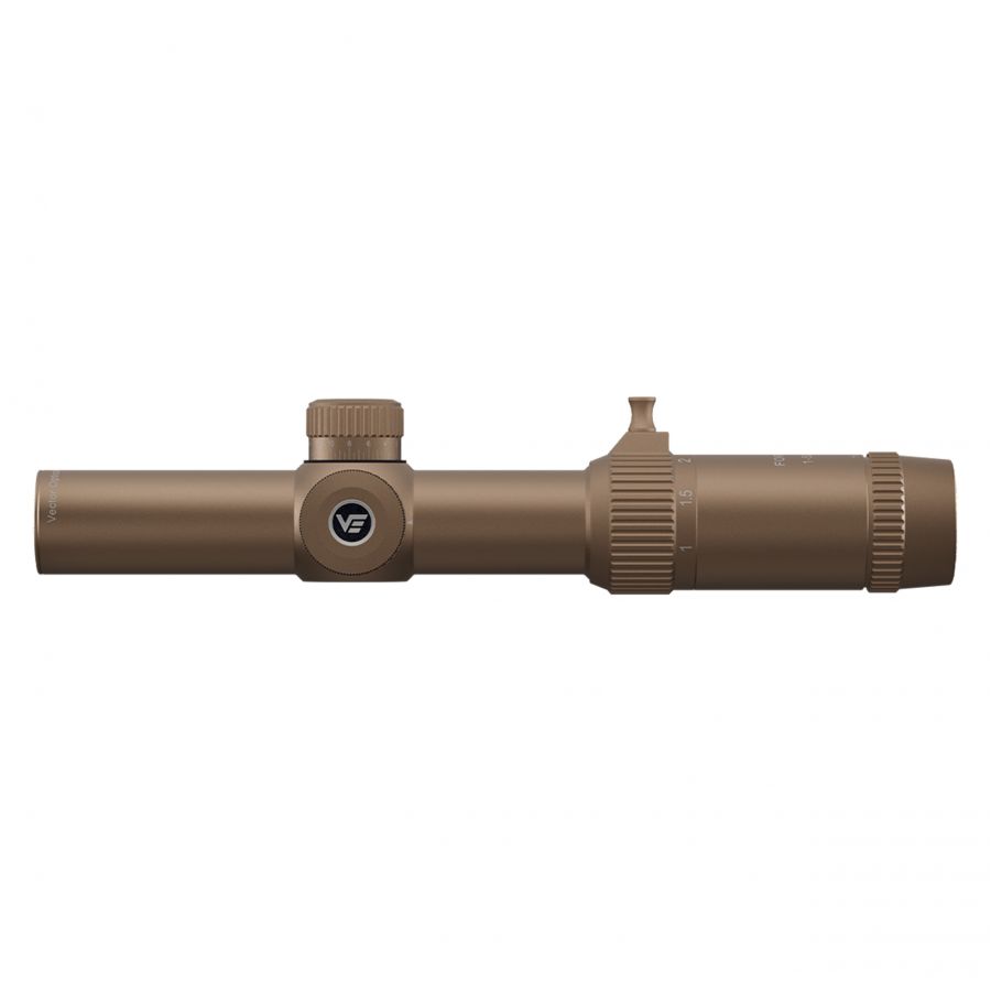 Vector Optics Forester 1-5x24 FDE SFP 30mm spotting scope 1/9