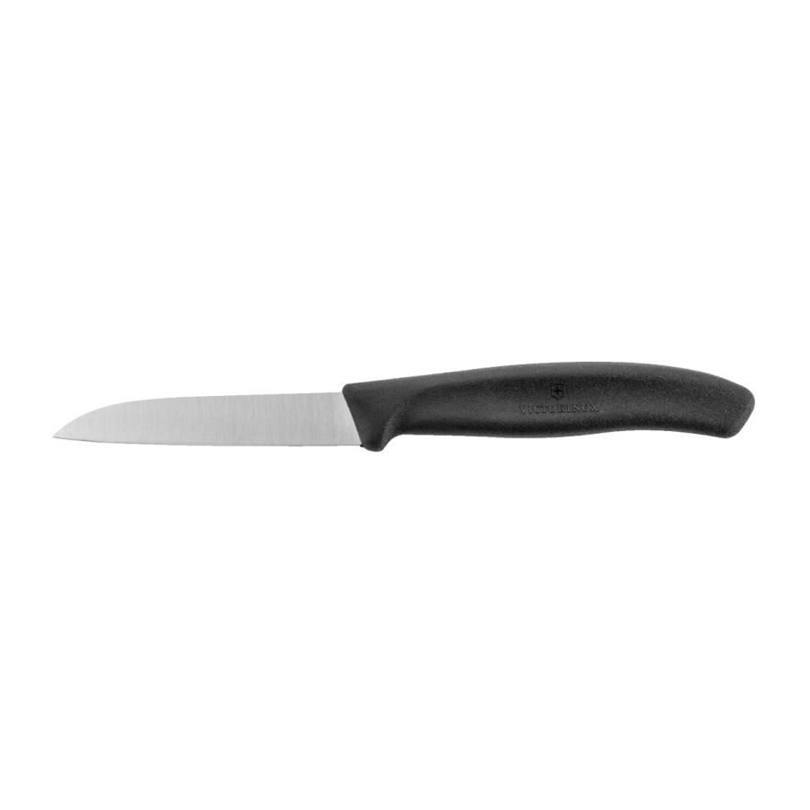 Vegetable knife 6.7403 (smooth 8 cm black) 1/2