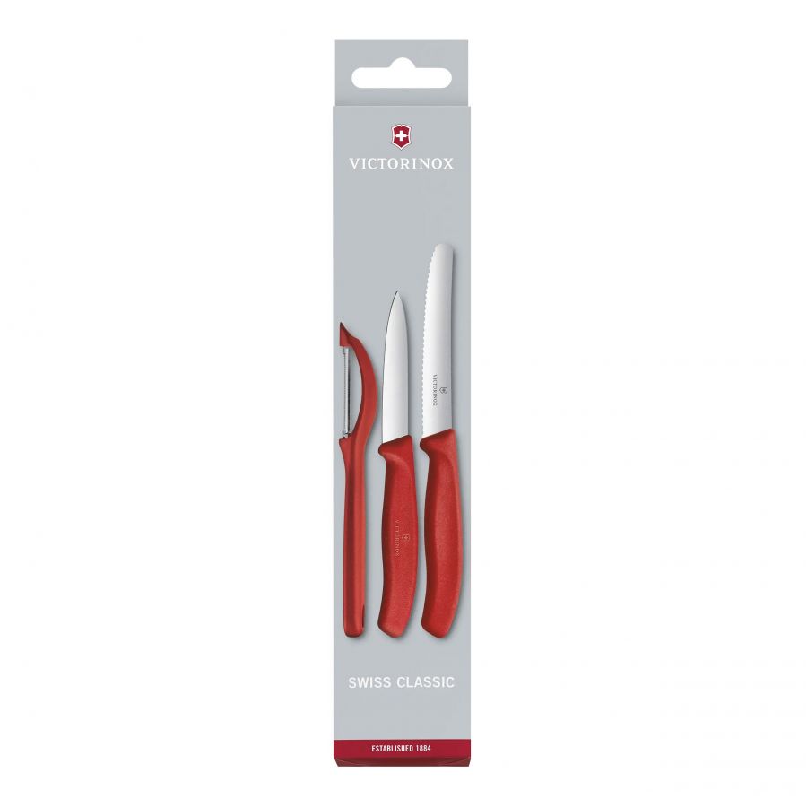 Victorinox 3 knife set 6.7111.31 red 1/1