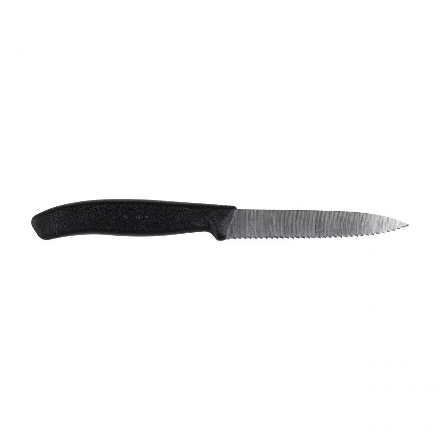 Victorinox 6.7733 serrated peeler knife, black 2/3