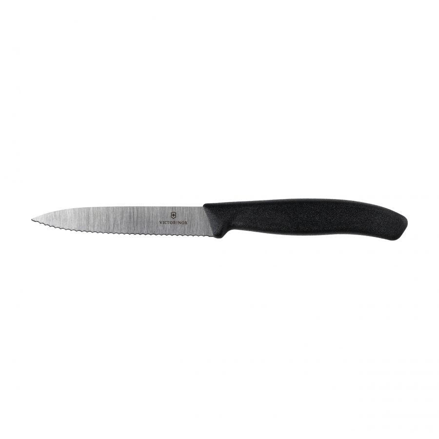 Victorinox 6.7733 serrated peeler knife, black 1/3