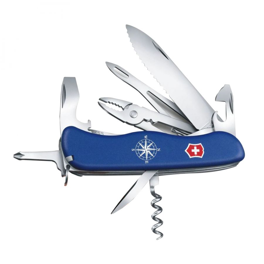 Victorinox Skipper pocket knife 0.8593.2W blue 1/2