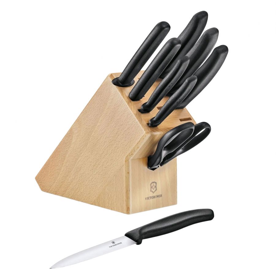 Victorinox Swiss Cl kitchen knife block 6.7193.9 1/2