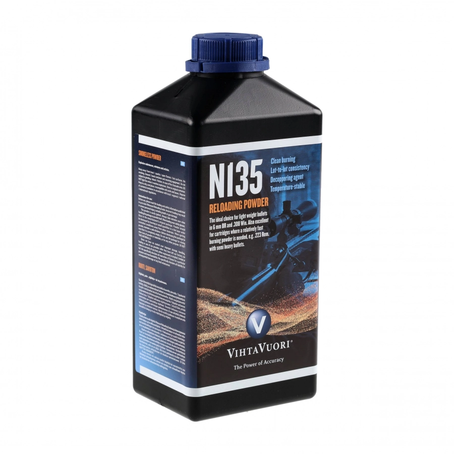 Vihtavuori N135 nitrocellulose powder 1 kg. 3/3