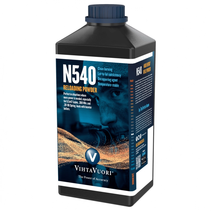 Vihtavuori N540 nitrocellulose powder 1 kg. 1/1