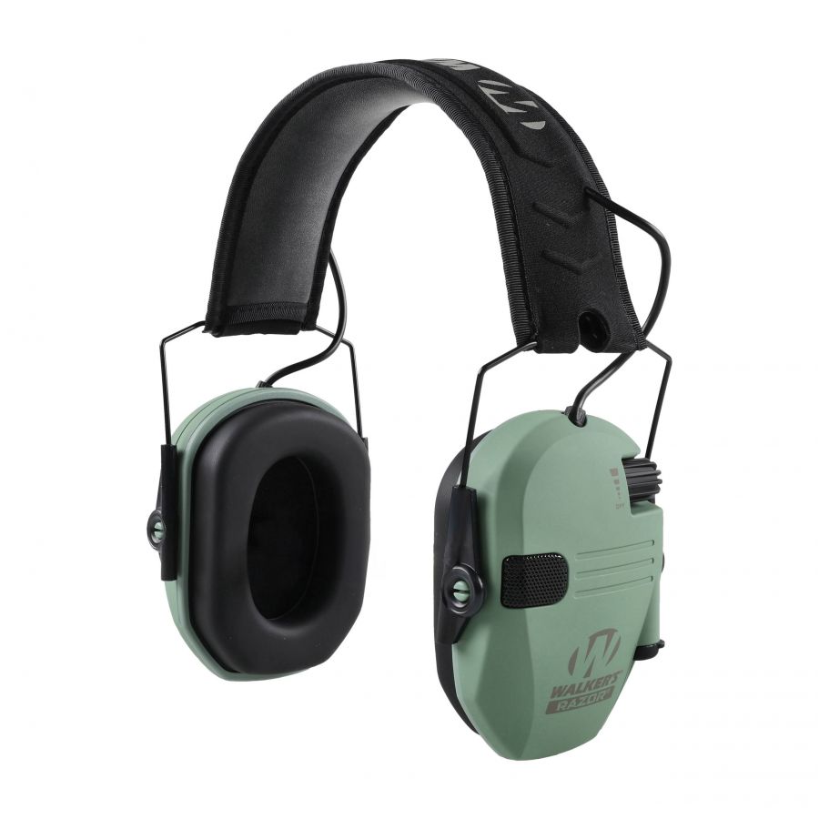 Walker's Razor Slim green active ear protectors 1/7