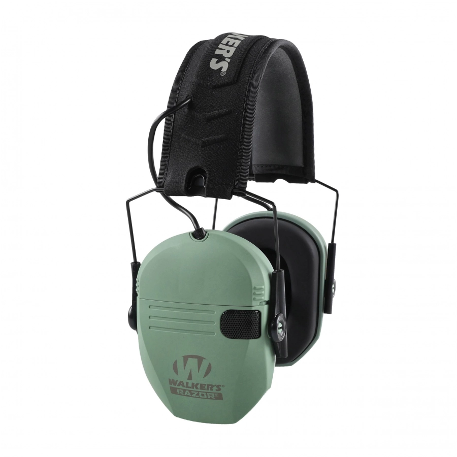 Walker's Razor Slim green active ear protectors 4/7