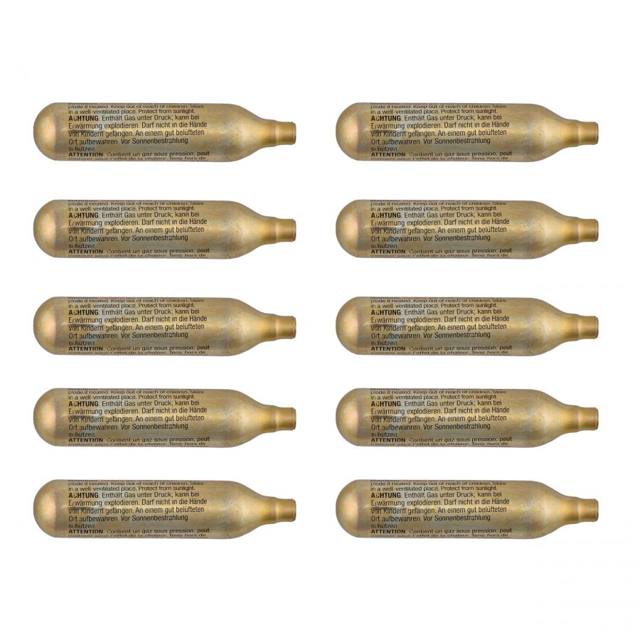 Walther 10 x 12 gr CO2 capsule cartridge 3/5