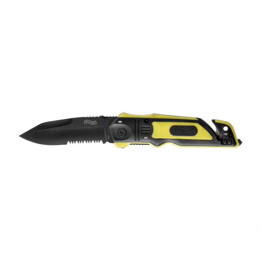 Walther ERK Emergency Rescue knife yellow. 1/6