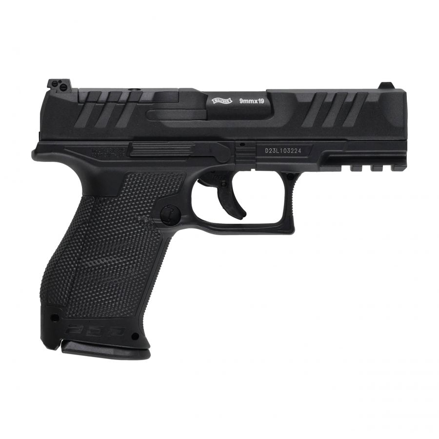 Walther PDP Compact 4" 6mm CO replica ASG pistol. 2/9