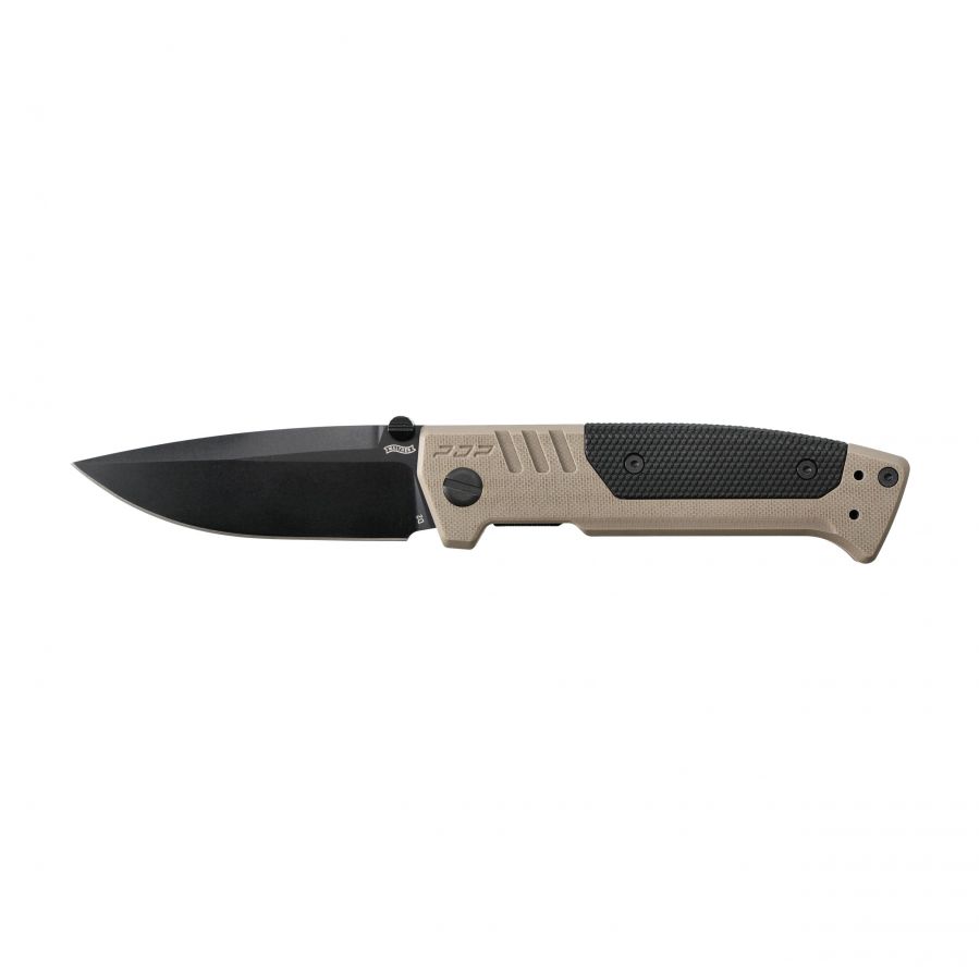 Walther PDP Spearpoint FDE knife black, s 1/5