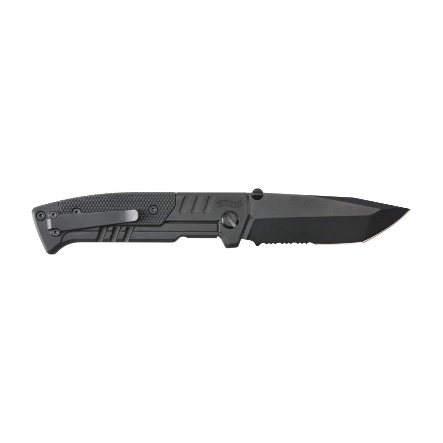 Walther PDP Tanto black folding knife. 2/5