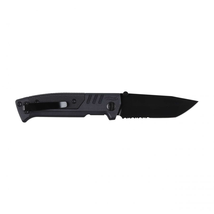 Walther PDP Tanto black knife, serrated, composition. 2/6
