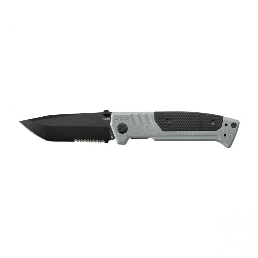 Walther PDP Tanto gray-black knife, serrated, s 1/5