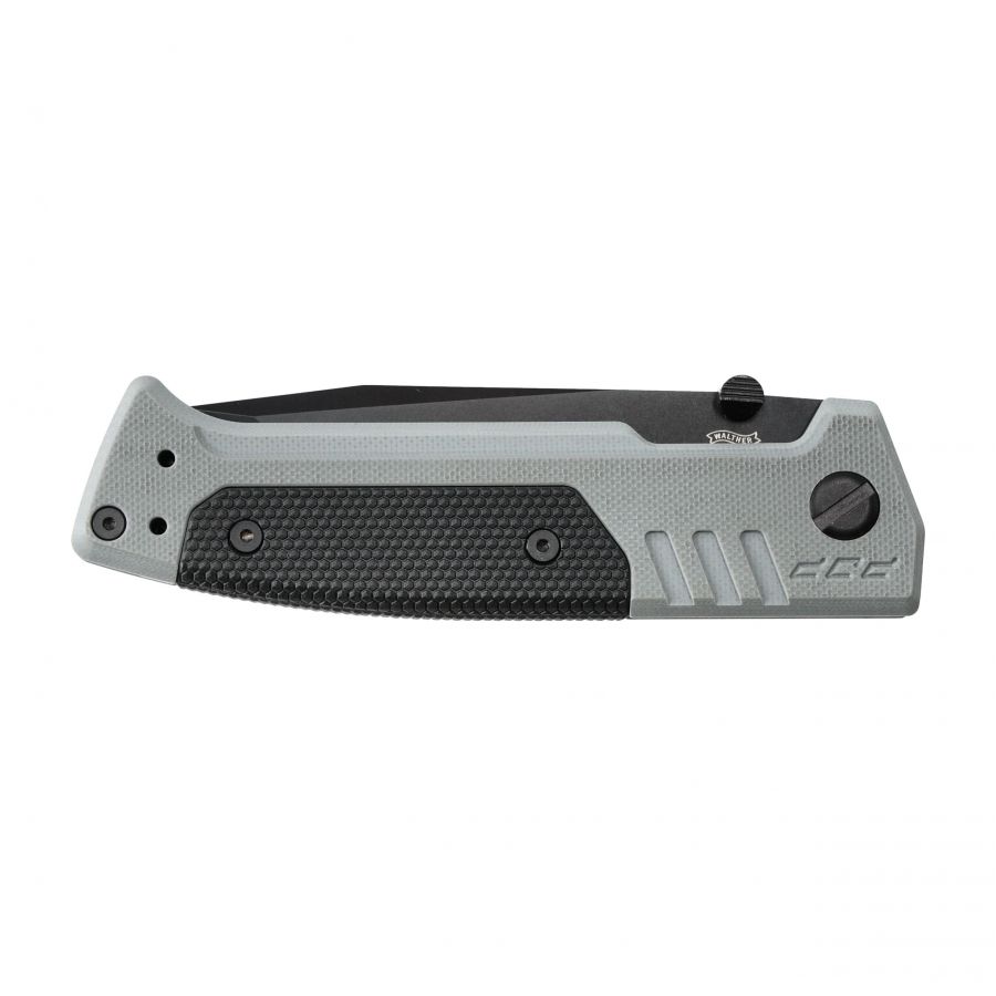 Walther PDP Tanto gray-black knife, serrated, s 4/5