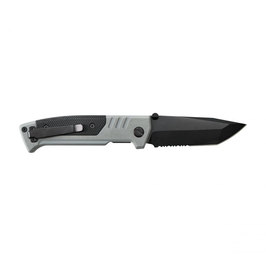 Walther PDP Tanto gray-black knife, serrated, s 2/5