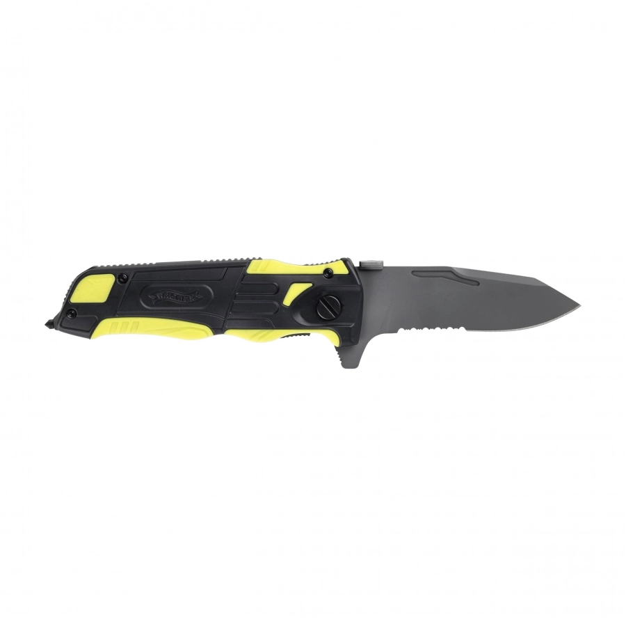 Walther Pro Rescue black and yellow folding knife 2/7