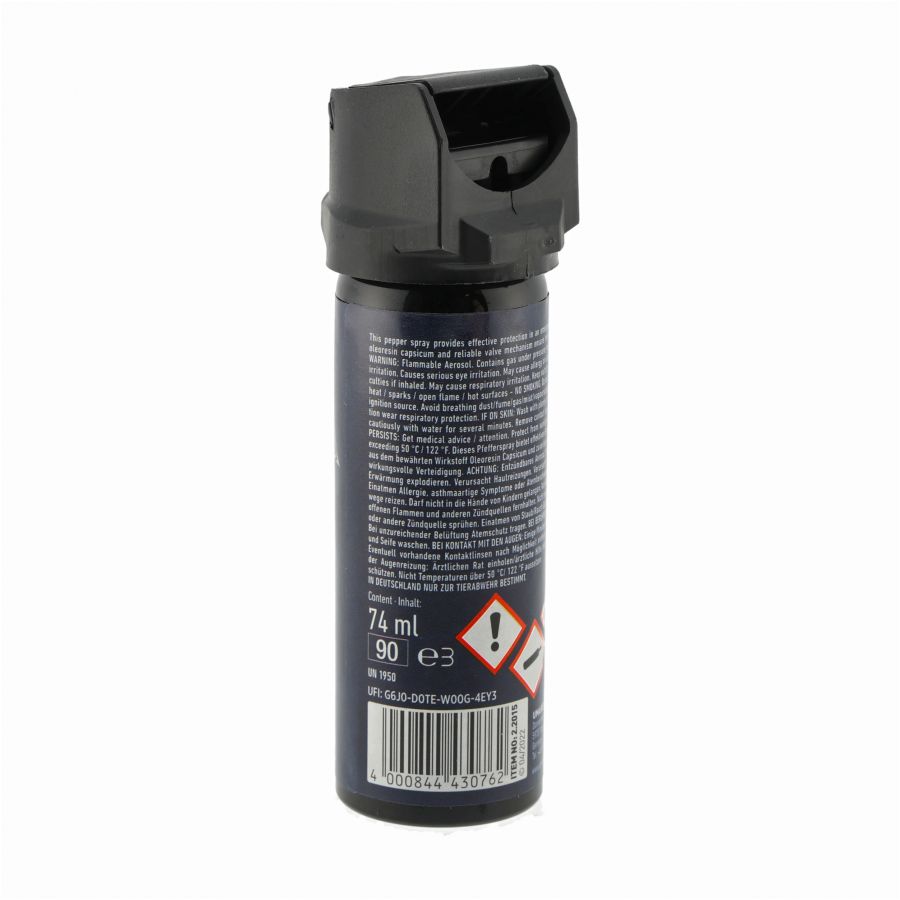 Walther Pro Secur pepper gas 74 ml cone 2/3