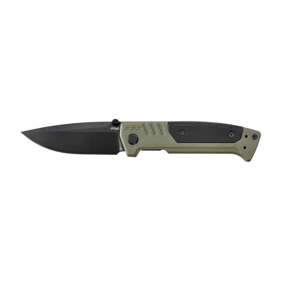 Walther Walther PDP Spearpoint knife green and black. 1/5