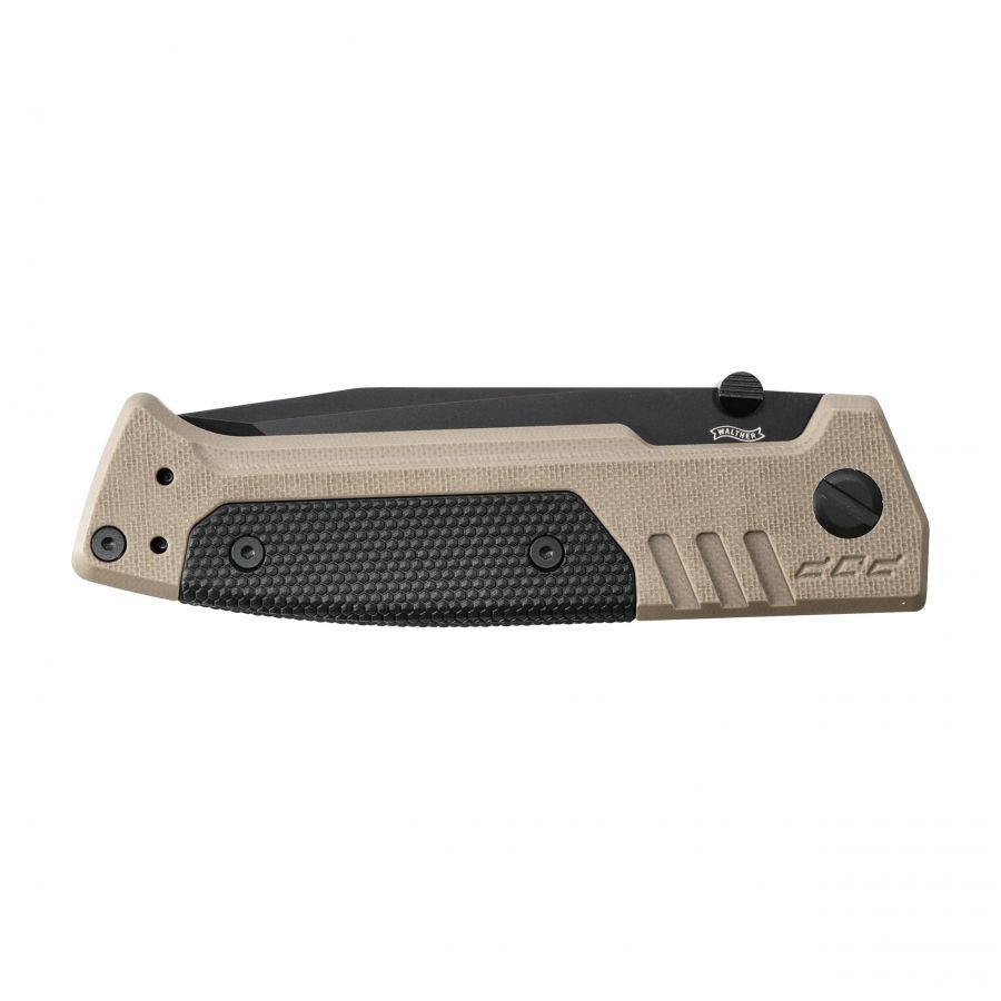 Walther Walther PDP Tanto FDE knife black, serrated, s 4/5