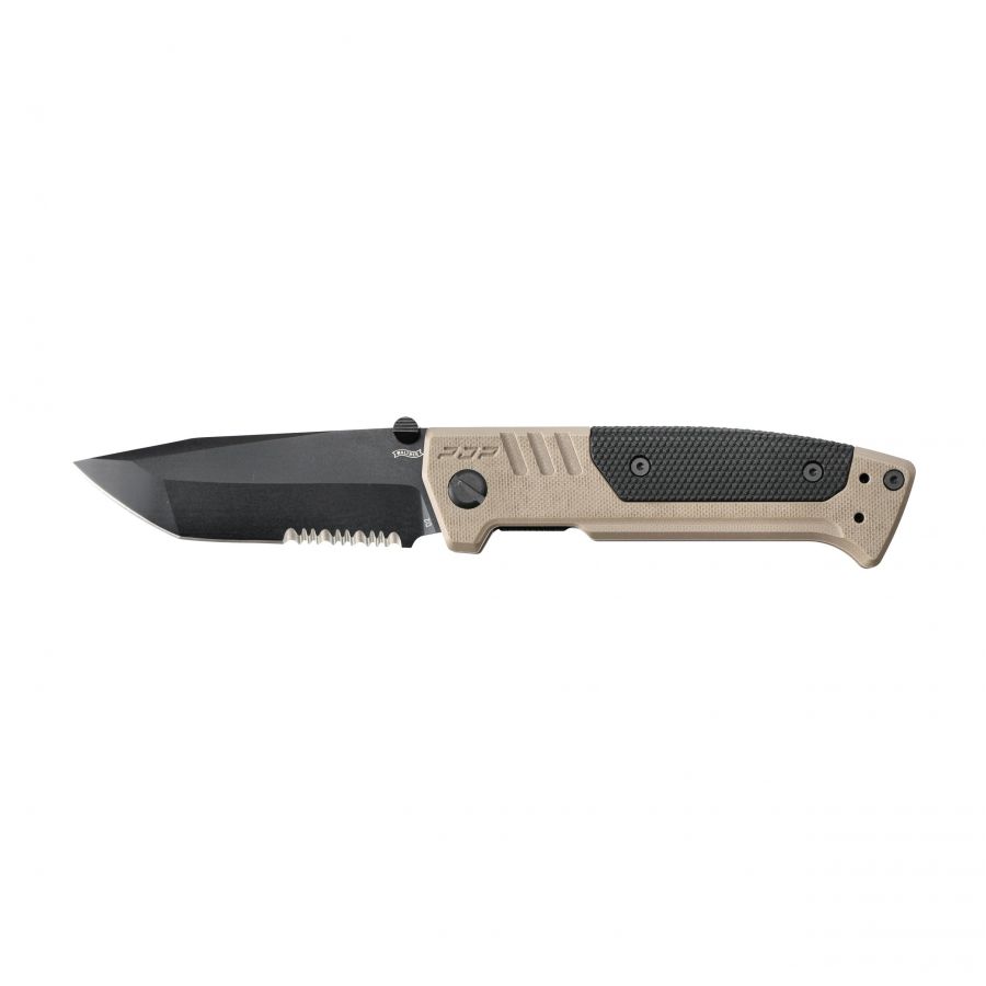 Walther Walther PDP Tanto FDE knife black, serrated, s 1/5