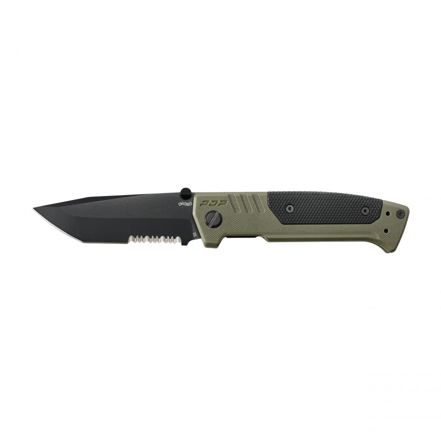 Walther Walther PDP Tanto knife green and black, serrated 1/5